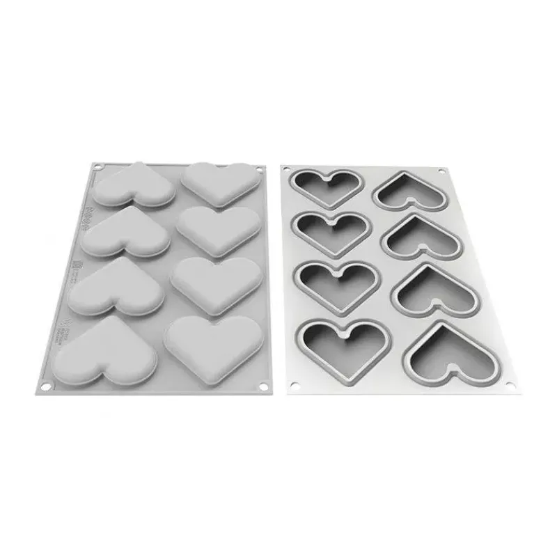 Thème Saint Valentin | Moules Silikomart-SilikoMart MINI LOVE STORY Moule en silicone  avec emporte-pièce 3Design
