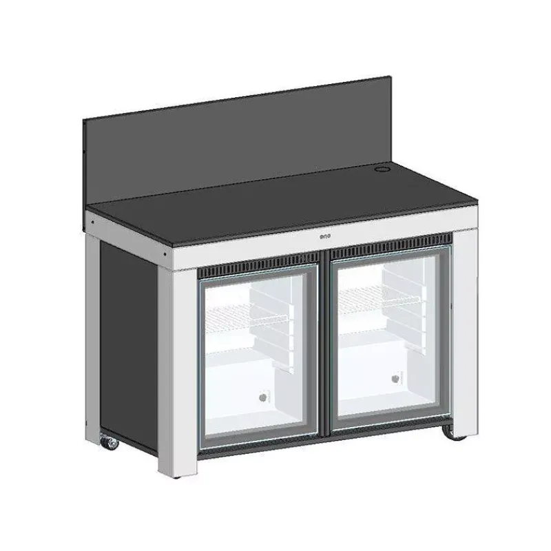 Cuisine Extérieure-ENO MODULO Cuisine Extérieur élément Réfrigérateur 75 L à encastrer dans meuble MODULO Félix