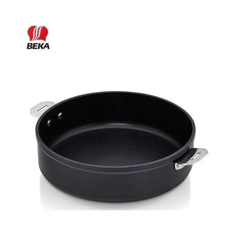 Sauteuses Revêtements Anti-adhérents | Sauteuses En Fonte Aluminium-BEKA MODULO EVOLUTION Sauteuse Amovible Fonte aluminium revêtu   D28 SC