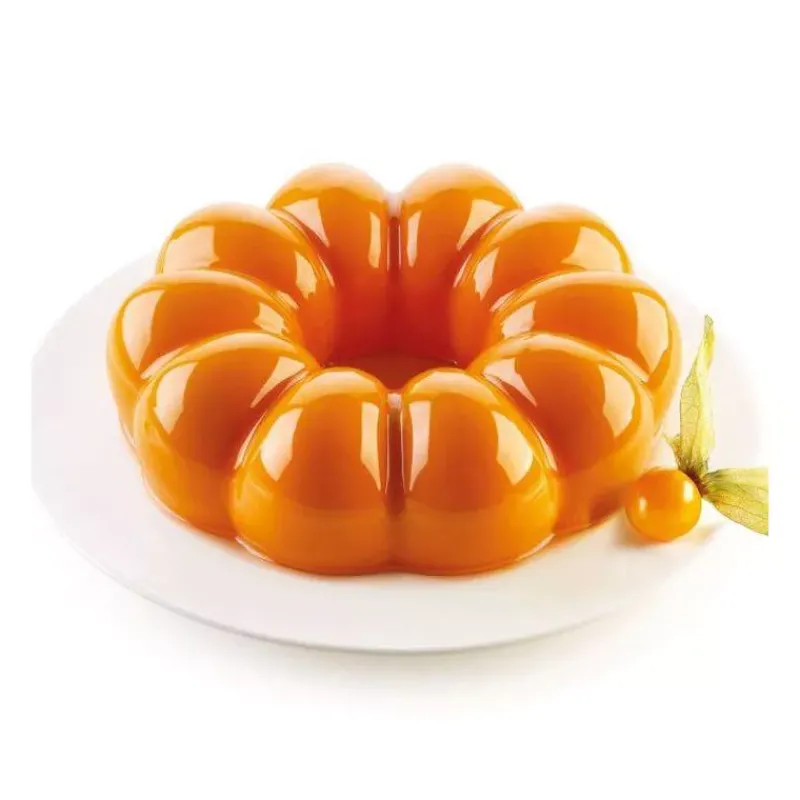 Moules Silikomart | Moules À Gâteaux Silicone-SilikoMart MOMENTS Moule rond découpe en silicone 3Design D16 cm  SC