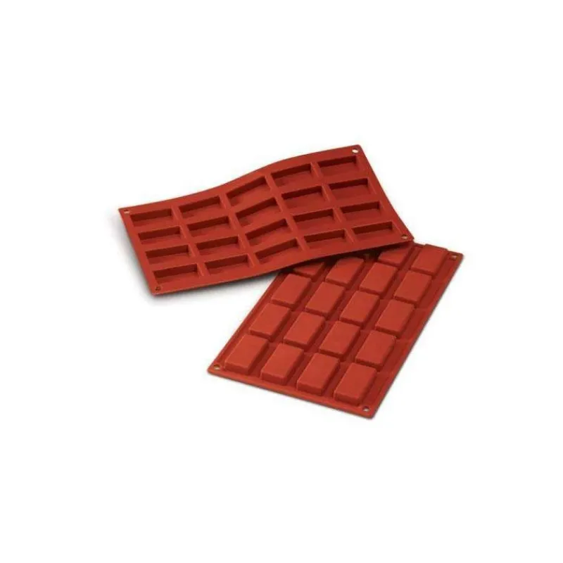 Moules Silikomart | Moules À Gâteaux Silicone-SilikoMart Moule à Mini financier en silicone   - Les 20