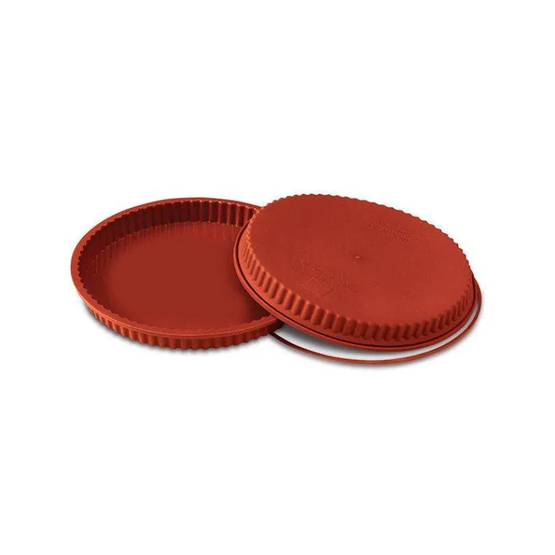Moules À Tarte | Quiches Et Tourtes-SilikoMart Moule à tarte en silicone D28 CROSTATA  SC