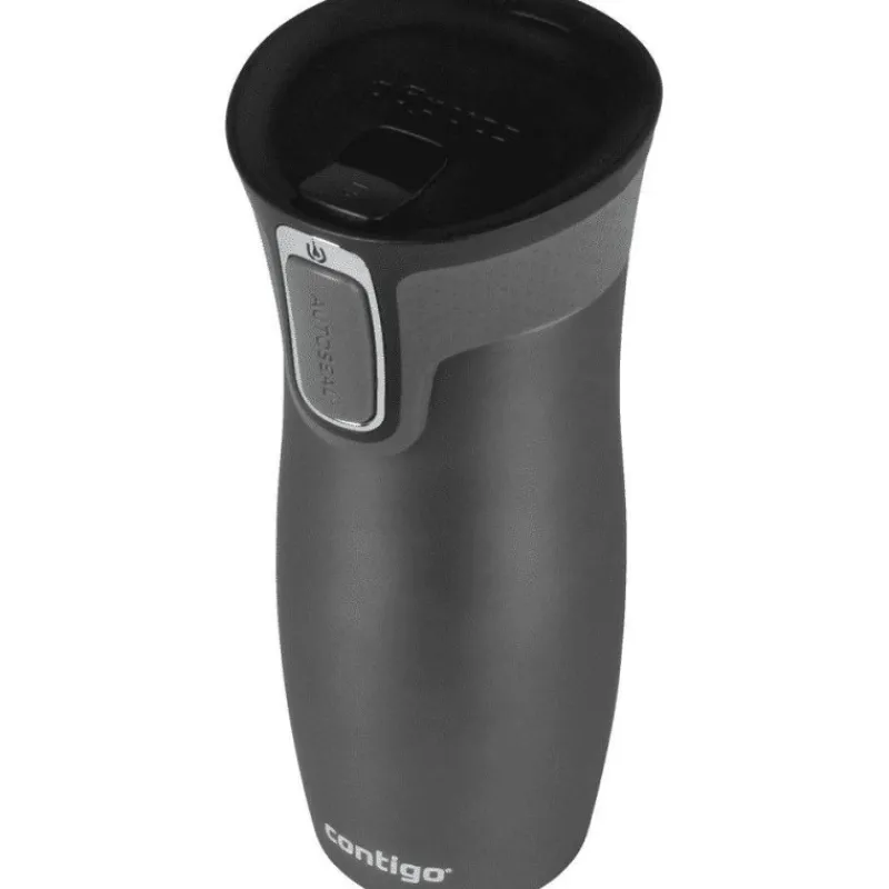 Gourdes Isothermes Et Mugs-Contigo Mug isotherme acier WESTLOOP Gunmetal  Gris mat 470 ml