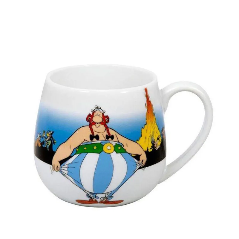 Mugs-KONITZ MUG tasse Porcelaine Könitz ASTERIX "Je ne suis pas gros"