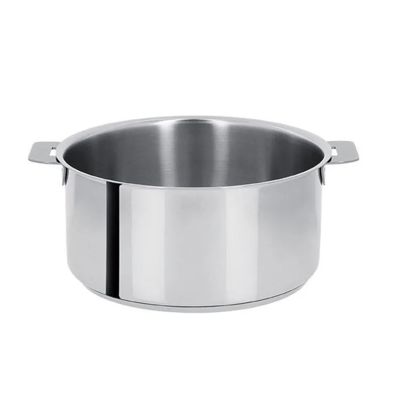 Casseroles En Inox | Casseroles Cristel-CRISTEL MUTINE Casserole Amovible Inox Corps Classique D16