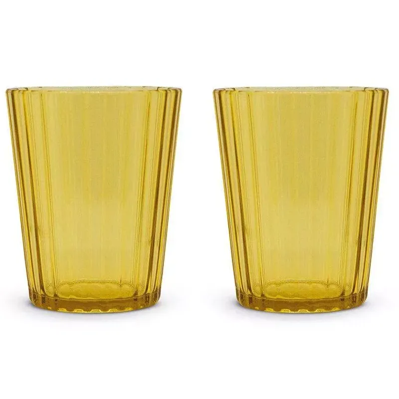 Vaisselle Incassable-WD Lifestyle NEW YORK Verre en acrylique Ambre - Les 2