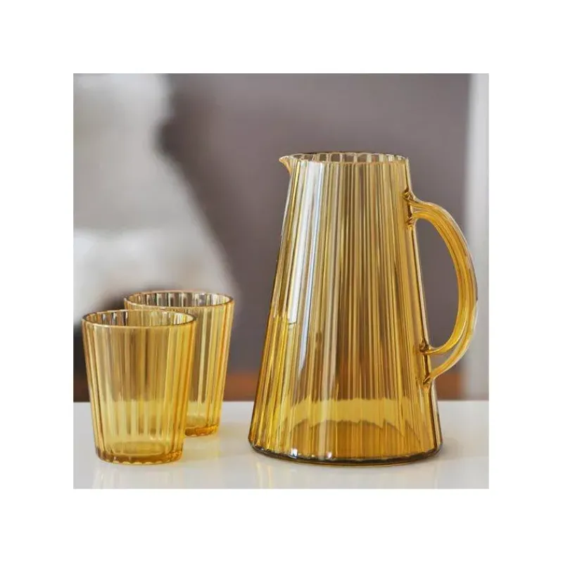 Vaisselle Incassable-WD Lifestyle NEW YORK Verre en acrylique Ambre - Les 2
