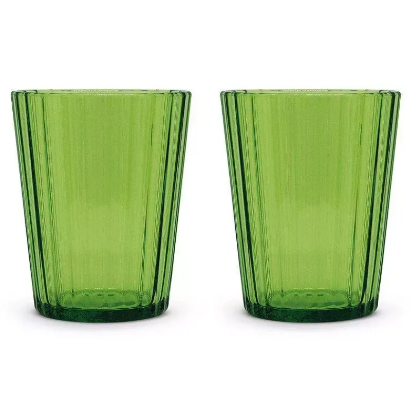 Vaisselle Incassable-WD Lifestyle NEW YORK Verre en acrylique Vert - Les 2