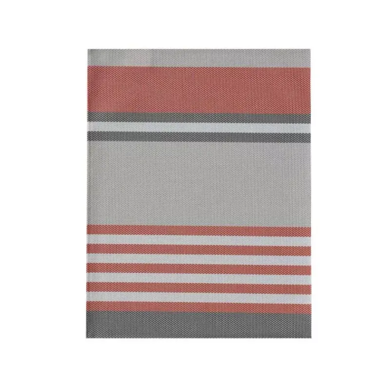 Sets De Tables-Sud Etoffe OLERON Set de table 100% polyester enduit 35x50 Burnt orange