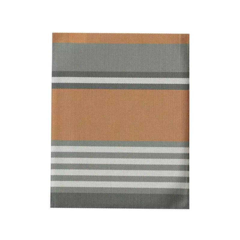 Sets De Tables-Sud Etoffe OLERON Set de table 100% polyester enduit 35x50 Oil green