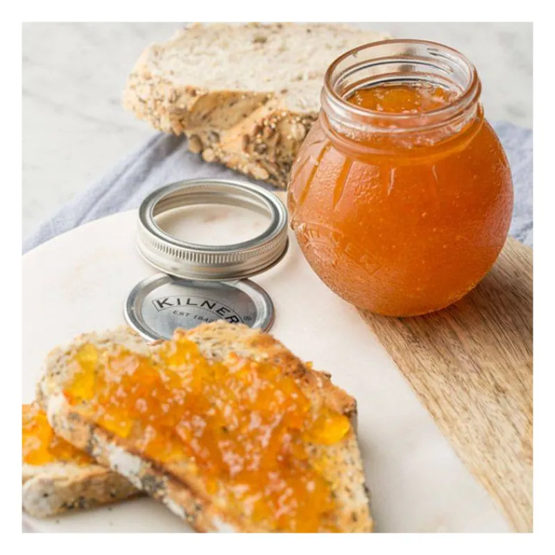 Bocaux De Conservation-Kilner ORANGE Bocal de conservation à visser en verre 400 ml