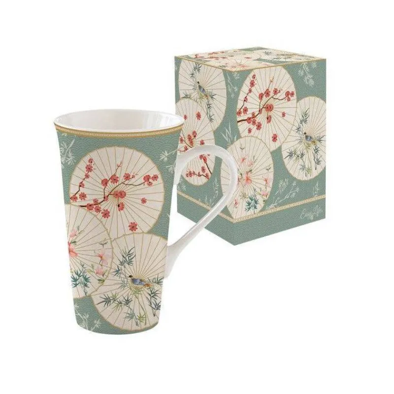 Mugs-Easy Life Oriental Dreams Coffret Mega Mug 60 cl Porcelaine EASYLIFE