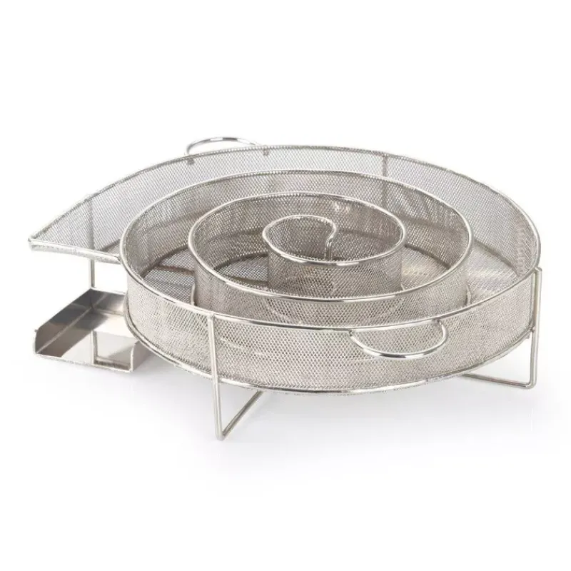Conservation Fumoir-Barbecook Oskar S fumoir en émail noir +générateur de fumée froide et poudre de bois Chêne offert