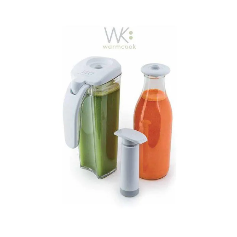 Conservation Sous-vide-warmcook Pack de conservation sous vide Carafe + Pompe et Bouchon
