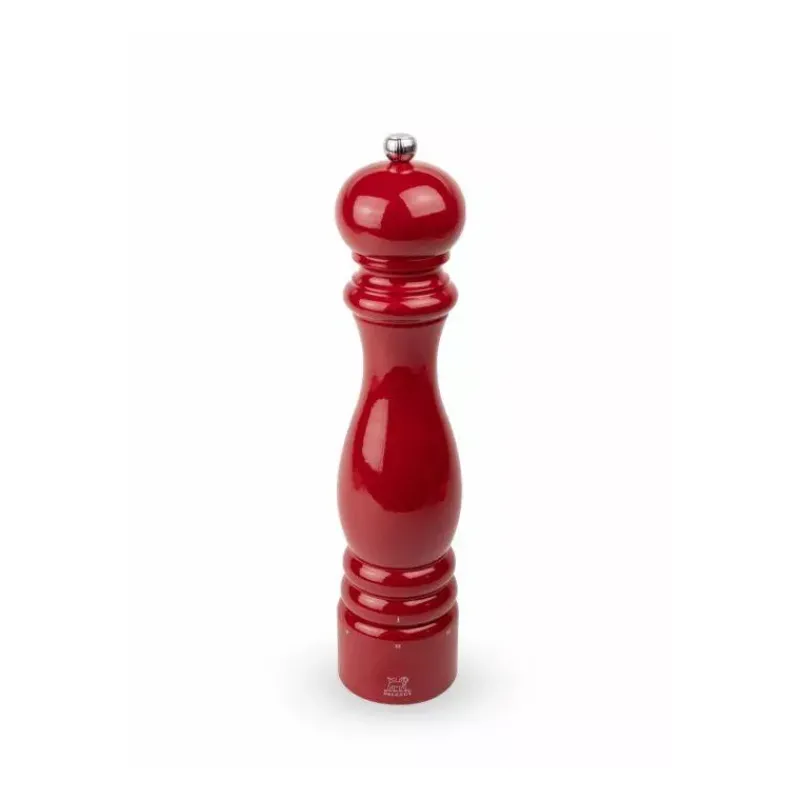 Moulins À Sel | Moulins À Poivre Peugeot-PEUGEOT PARIS Moulin à Poivre Bois U´SELECT 30 cm Laqué Rouge Passion