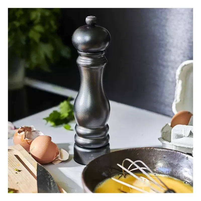 Moulins À Sel-PEUGEOT PARIS Moulin à Sel 22 cm Collection CHEF Carbone Inox SC