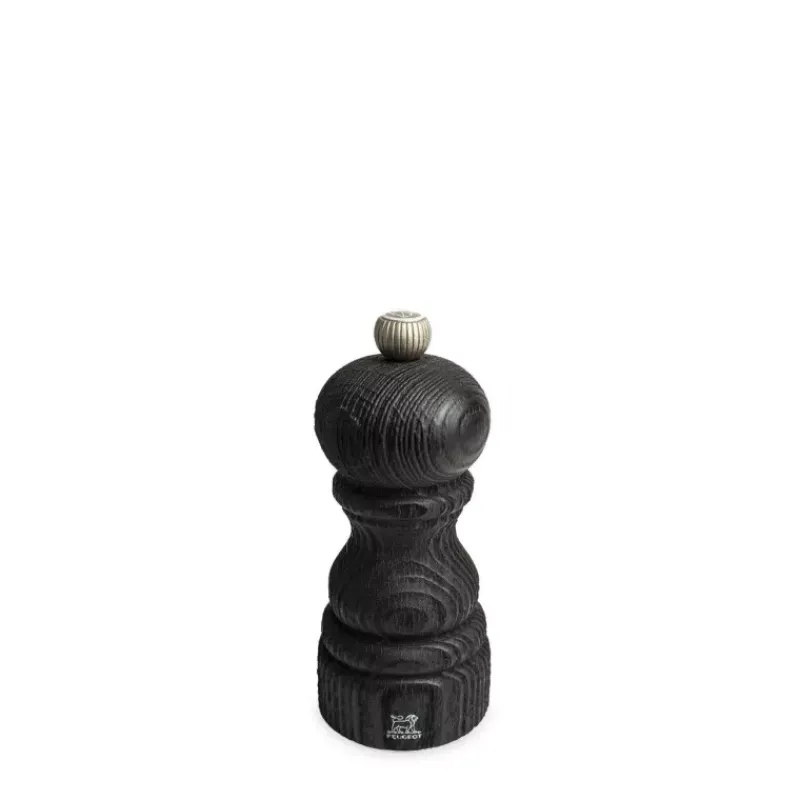 Moulins À Sel-PEUGEOT PARIS NATURE Moulin à Sel Bois de Hêtre 12 cm Noir