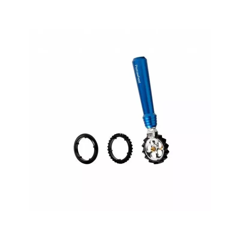 Préparer Les Pâtes | Couper-MARCATO PASTA WHEEL  Accessoire Roulette Découpe Pâte Bleu