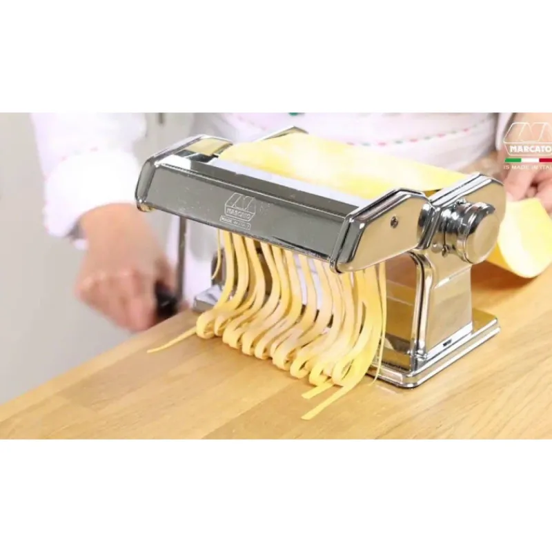 Préparer Les Pâtes | Couper-MARCATO PASTA WHEEL  Accessoire Roulette Découpe Pâte Rouge