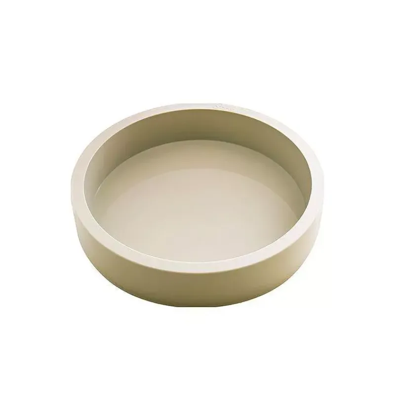 Moules Silikomart | Moules À Gâteaux Silicone-SilikoMart PERLA Moule rond bord droit en silicone 3Design D20 cm