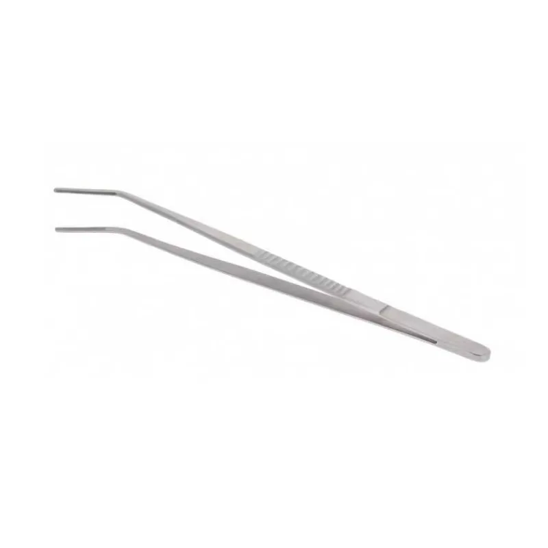 Dresser-De Buyer Petite Pince à dresser de précision courbée Inox L16