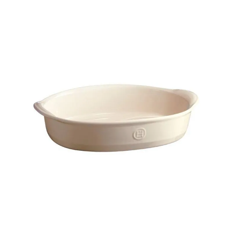 Plats À Rôtir Et Gratins-Emile HENRY Plat à Four Ultime en Céramique Moyen Ovale Argile