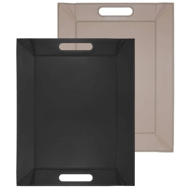 Plateaux Pliables-Freeform Plateau 55 x 41 TAUPE NOIR