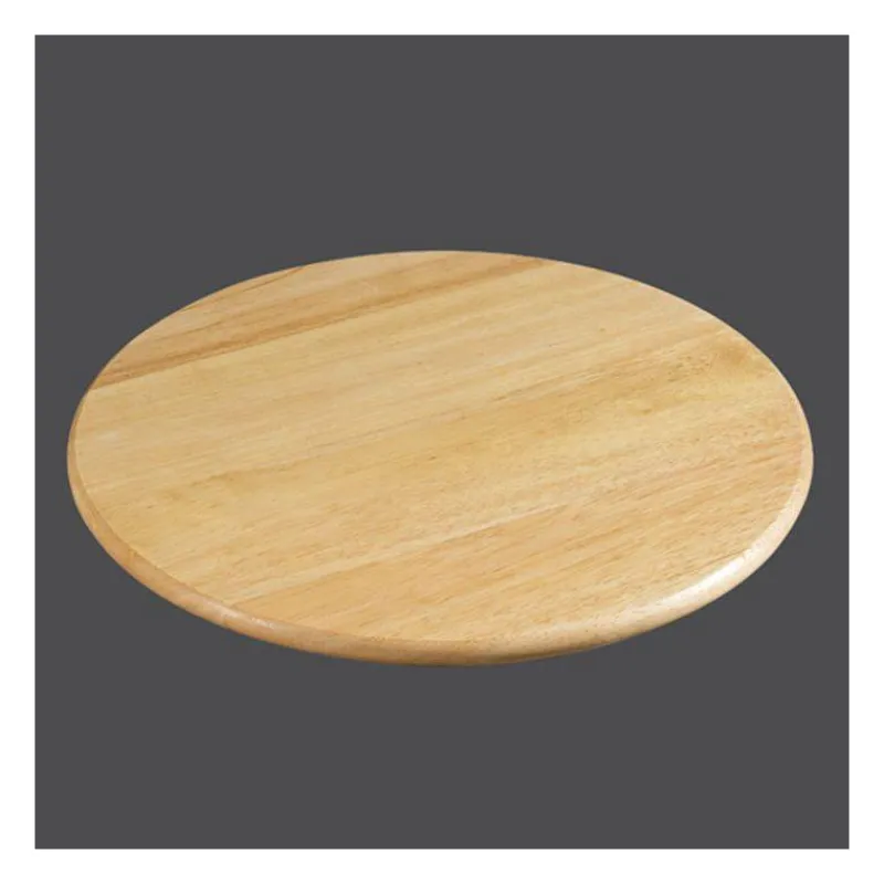 Plateaux Bois-ZASSENHAUS Plateau tournant en bois D35 cm