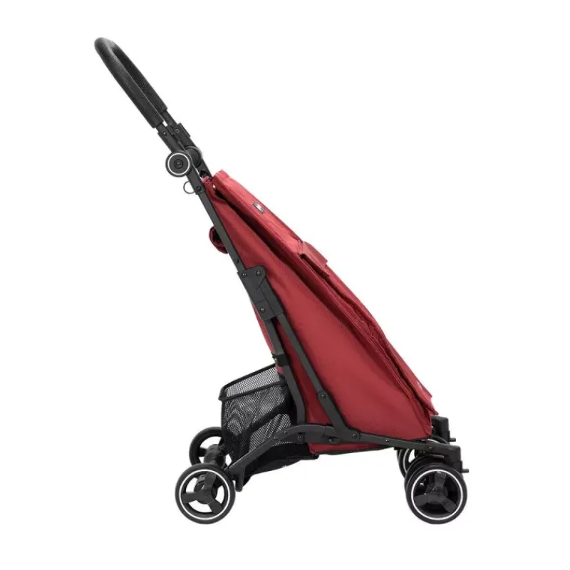 Poussettes De Marché-Playmarket POCKET Poussette de marché Chariot de courses Pliable Rouge Cranberry