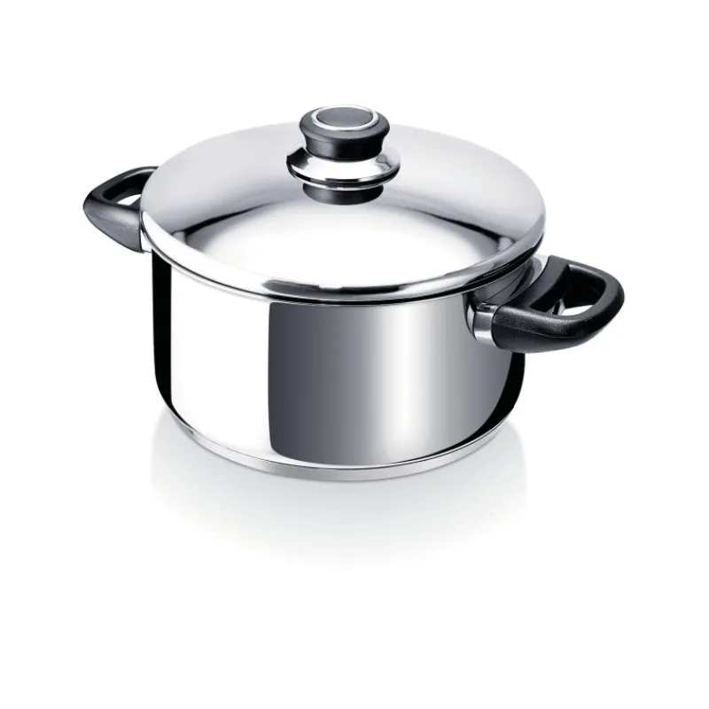 Faitouts-BEKA POLO Faitout Inox + Couvercle D20