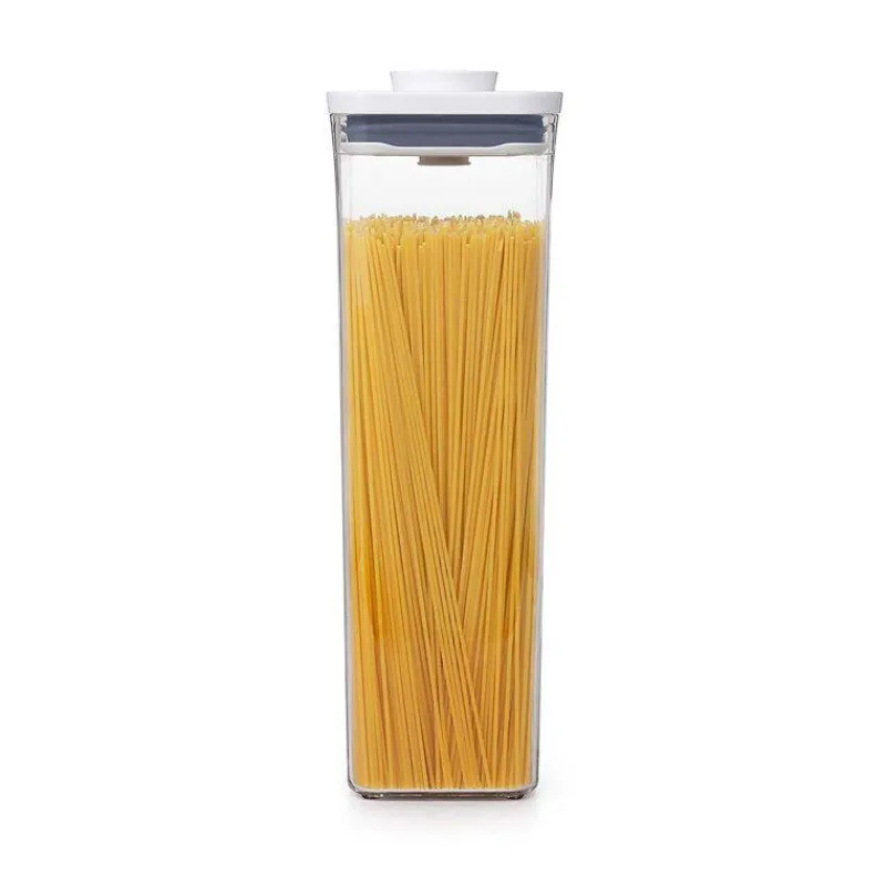 Boites Hermétiques-OXO POP Boite de conservation 2.1 L Couvercle hermétique carré haute spaghettis