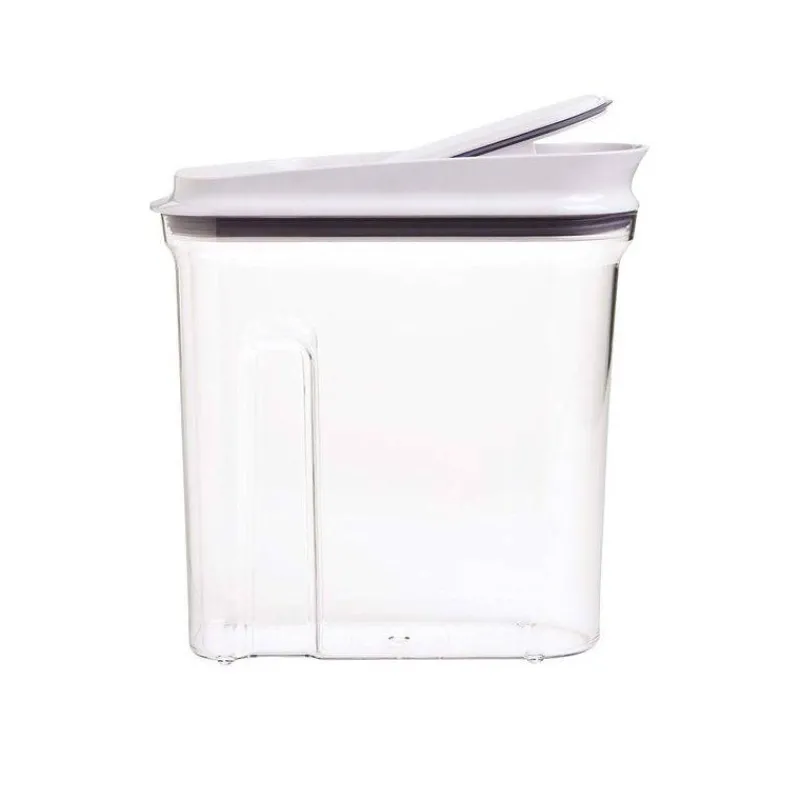 Boites Hermétiques-OXO POP Boite de conservation 3.2 L Couvercle hermétique Céréales rectangle