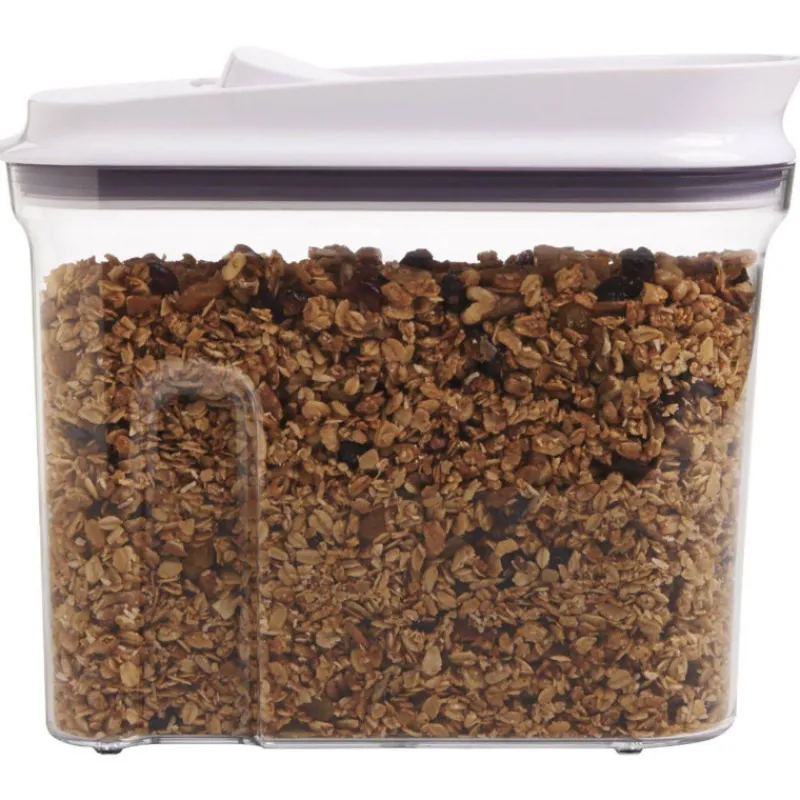 Boites Hermétiques-OXO POP Boite de conservation 2.3 L Couvercle hermétique Céréales rectangle