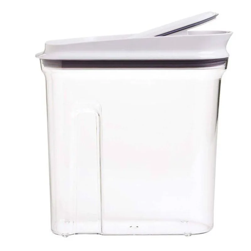Boites Hermétiques-OXO POP Boite de conservation 3.2 L Couvercle hermétique Céréales rectangle