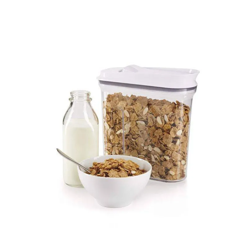 Boites Hermétiques-OXO POP Boite de conservation 3.2 L Couvercle hermétique Céréales rectangle