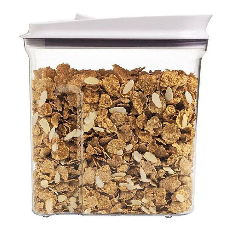 Boites Hermétiques-OXO POP Boite de conservation 3.2 L Couvercle hermétique Céréales rectangle