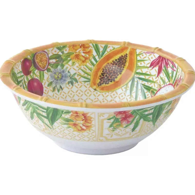 Vaisselle Incassable-Easy Life PORTO RICO saladier en mélamine D25 cm