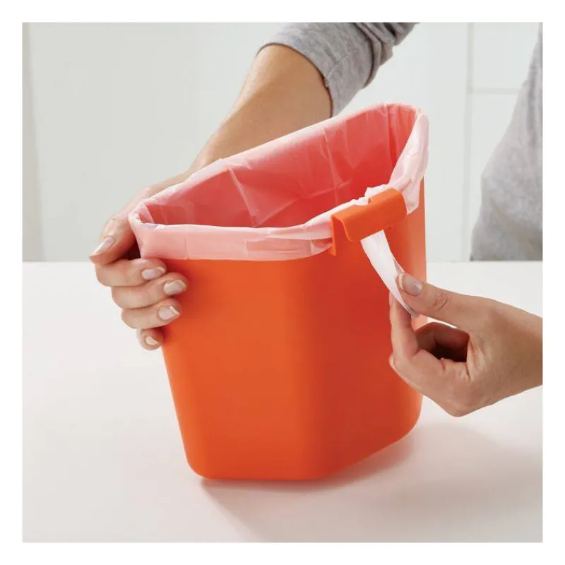 Poubelles De Tri Sélectif-Joseph Joseph Poubelle de cuisine Tri Sélectif TOTEM Compact 40 L Stone Pierre