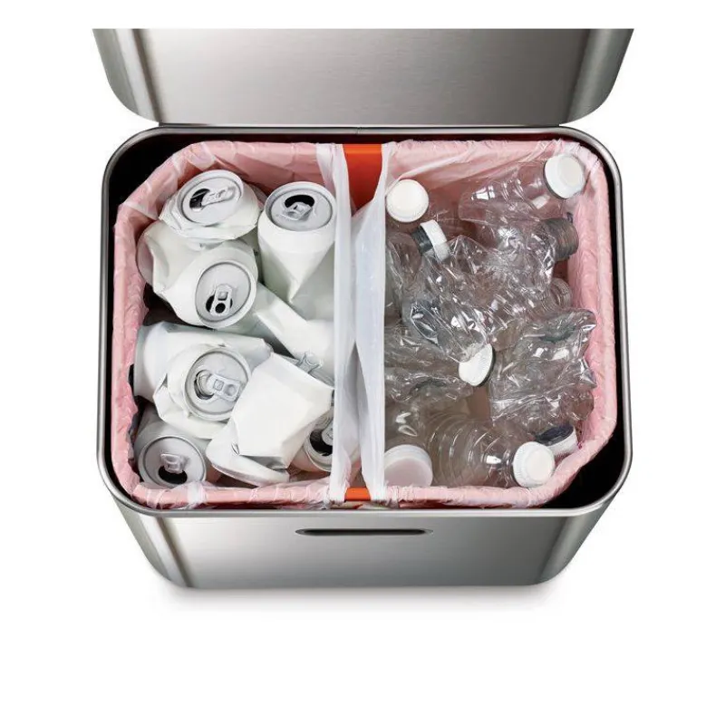 Poubelles De Tri Sélectif-Joseph Joseph Poubelle de cuisine Tri Sélectif TOTEM Max 60 L Inox