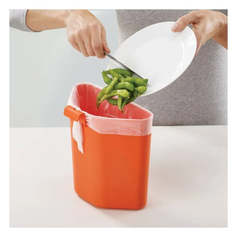 Poubelles De Tri Sélectif-Joseph Joseph Poubelle de cuisine Tri Sélectif TOTEM Max 60 L Stone Pierre