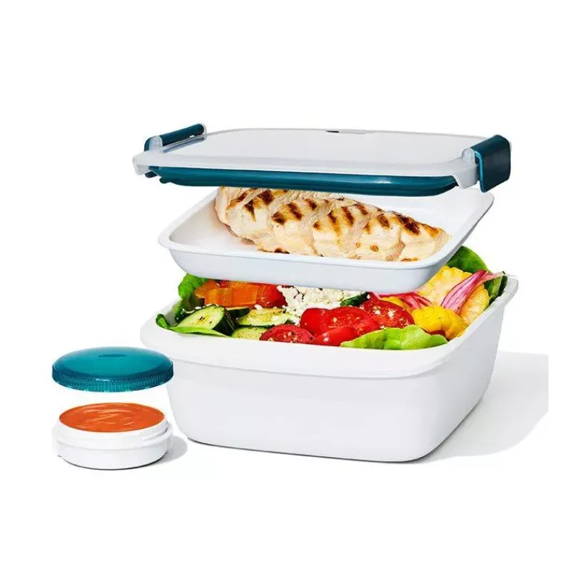 Lunch Box | Boites Et Saladiers-OXO PREP&GO Boite alimentaire Lunch box 2 compartiments à étage 1.5 L