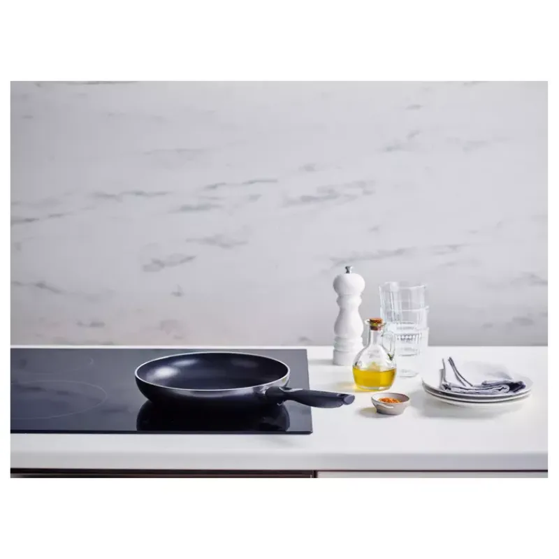 Poêles Avec Revêtement Céramique-BEKA PRO INDUC Poêle Corps alu ép 3mm revêtement céramique Induction D30