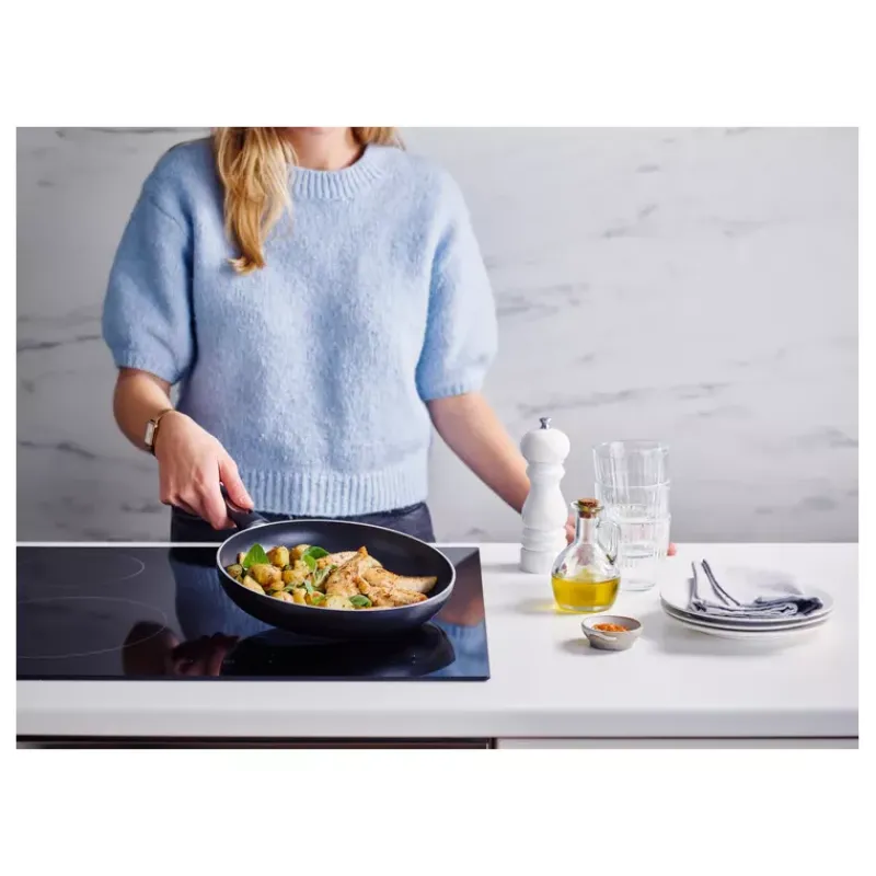 Poêles Avec Revêtement Céramique-BEKA PRO INDUC Poêle Corps alu ép 3mm revêtement céramique induction Induction D20