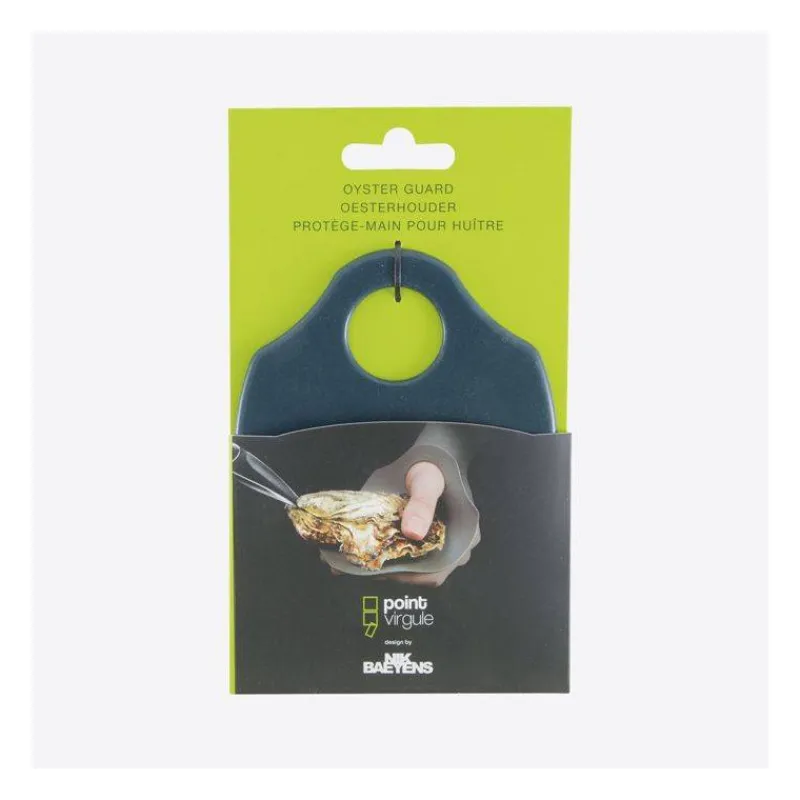 Préparer Le Poisson Et Les Fruits De Mer-Point Virgule Protection pour ouvrir les huîtres droitier ou gaucher