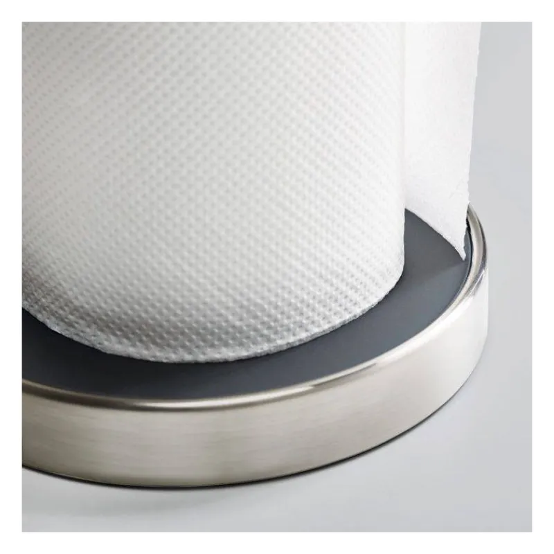 Dévidoirs À Poser | Porte-serviettes Et Dévidoirs-Joseph Joseph Push Tear Support dévidoir essuie tout Inox Gris