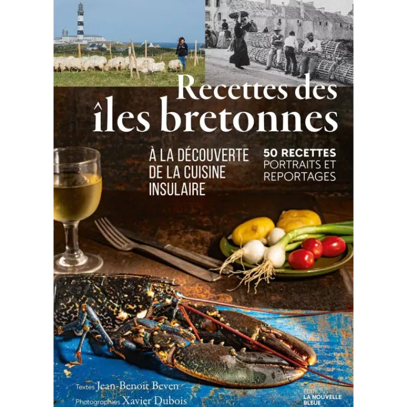 Livres De Cuisine-La Casserolerie Recettes des îles bretonnes - Livre de recettes et reportages
