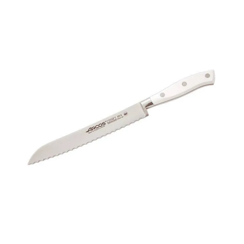 Couteaux Acier | Couteaux À Pain-ARCOS RIVIERA BLANC Couteau à Pain 20 cm
