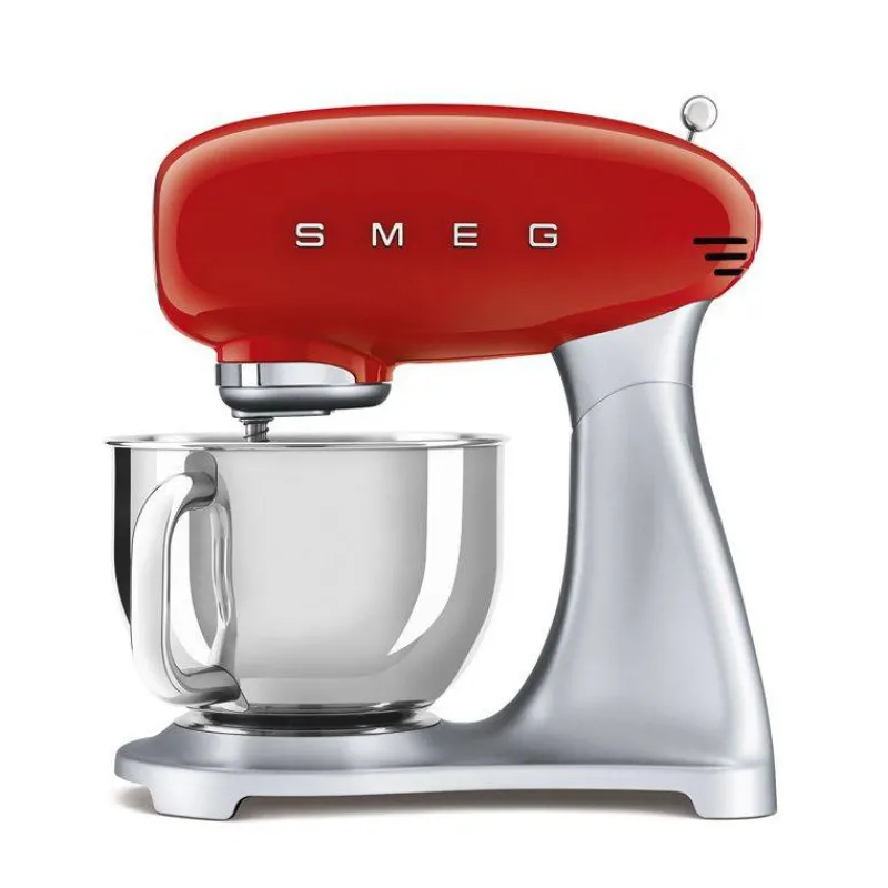 Robots Pâtissiers-SMEG Robot pâtissier sur socle Années 50 Rouge