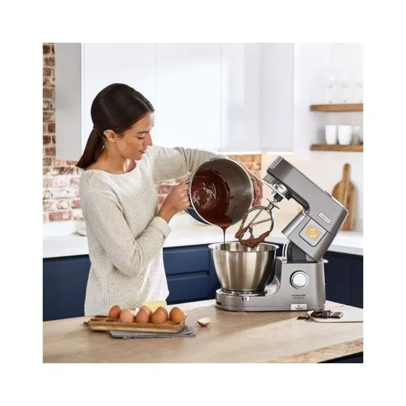 Robots Pâtissiers | Robots Kenwood-KENWOOD Robot Titanium Chef Pâtissier XL 1400W Kit Pâtisserie Systempro