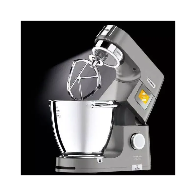 Robots Pâtissiers | Robots Kenwood-KENWOOD Robot Titanium Chef Pâtissier XL 1400W Kit Pâtisserie Systempro
